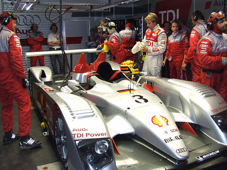 Audi 8.
(Foto: Claude Foubert - www.endurance-info.com)